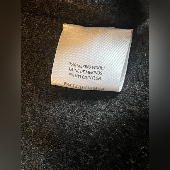 Eileen Fisher Brown Merino Wool Light Jacket Size Medium - Picture 9 of 10